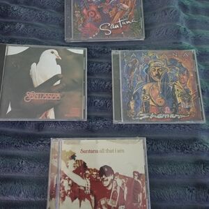Santana CD Collection Lot Of 4 Vintage
